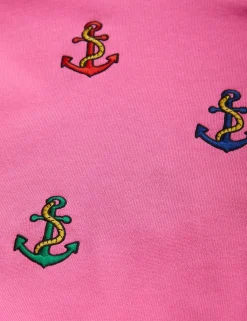 Anchor Embroidered Sweatshorts