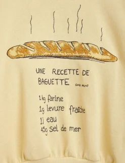 Baguette Embroidered Sweatshirt