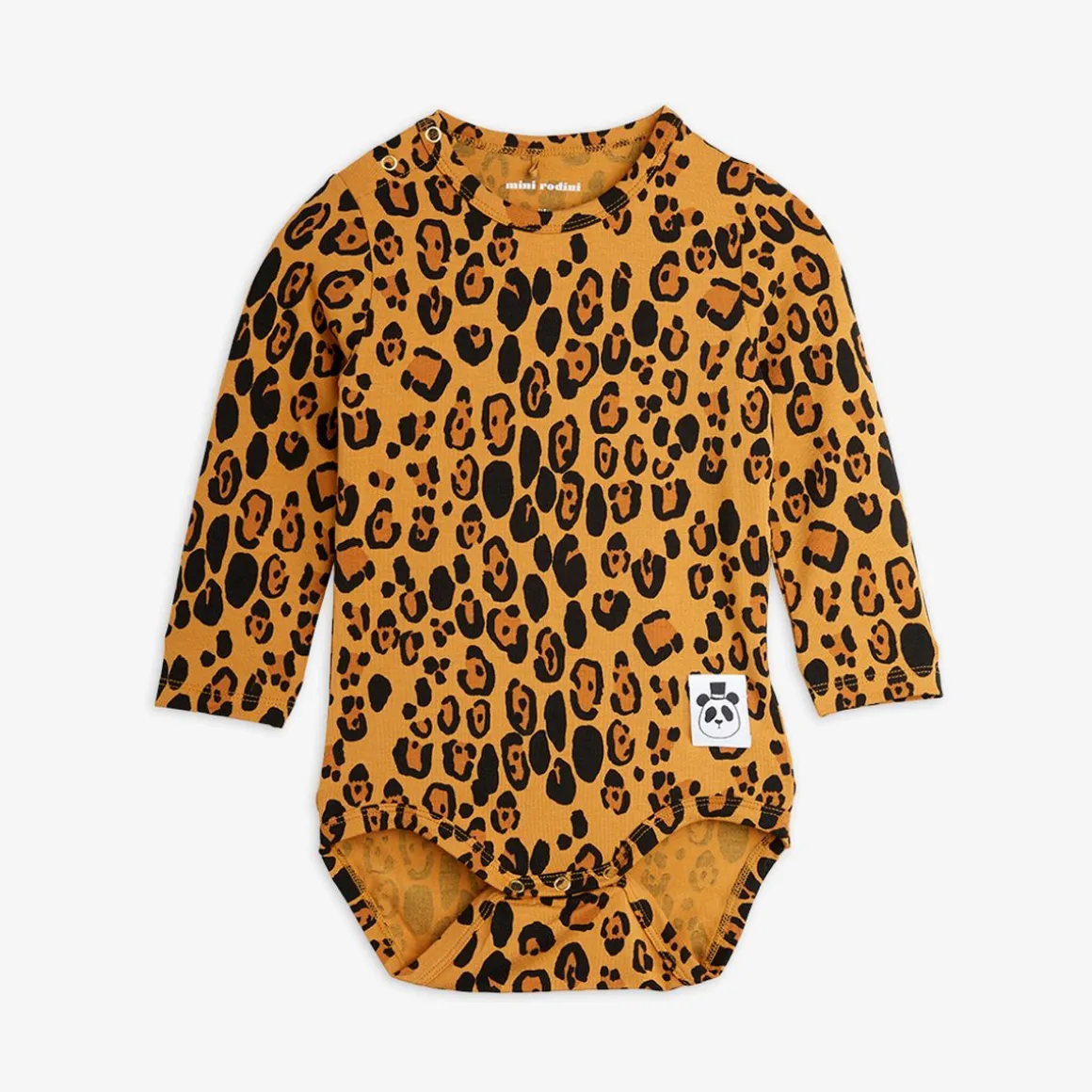 Basic Leopard Long Sleeve Body