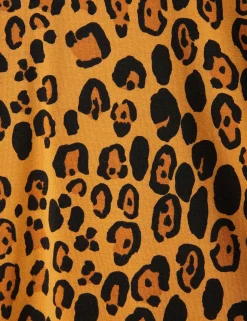 Basic Leopard Long Sleeve T-shirt