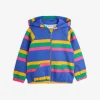 Blue Stripe Zip Hoodie