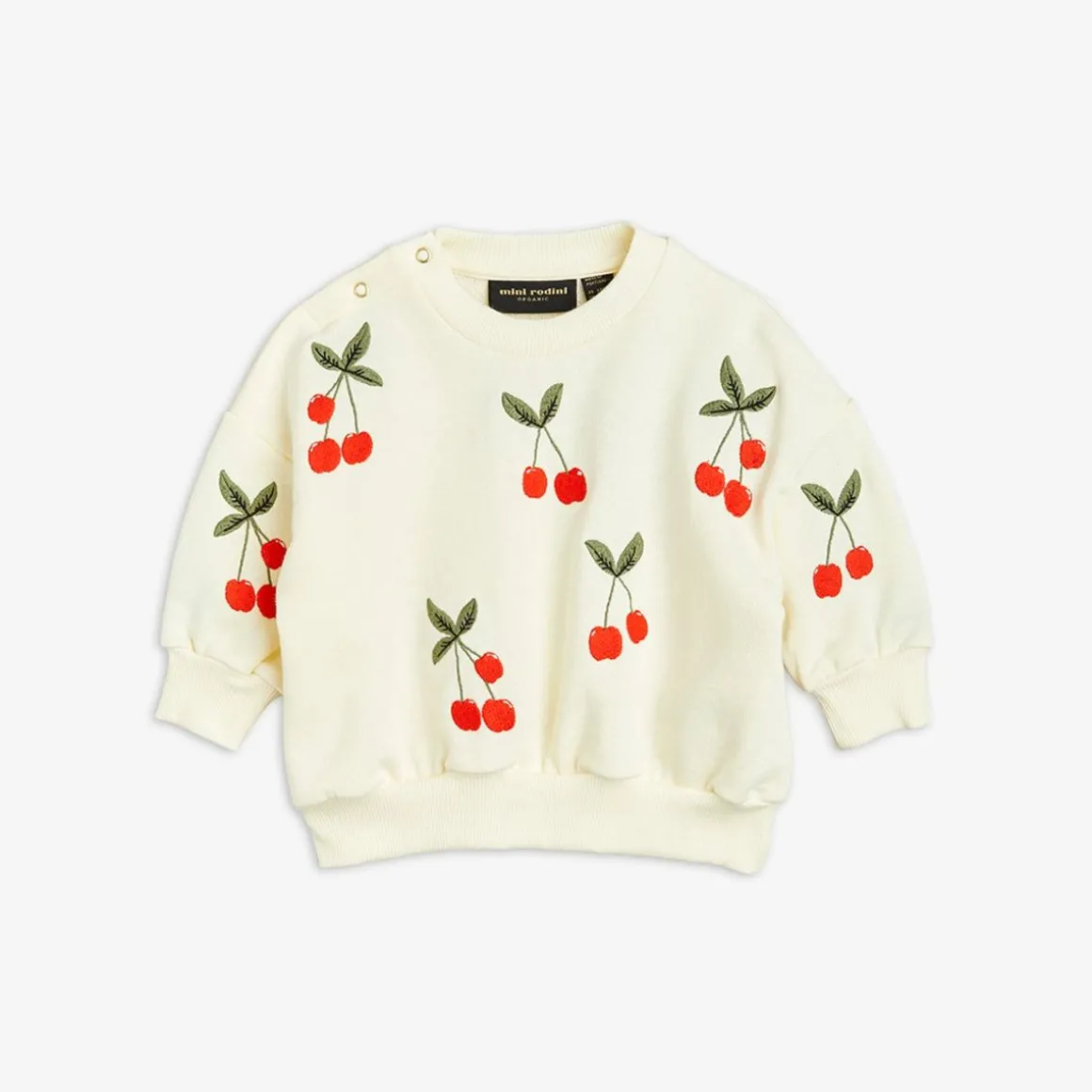 Cherry Embroidered Sweatshirt