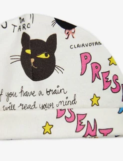 Clairvoyant Cats Baby Beanie