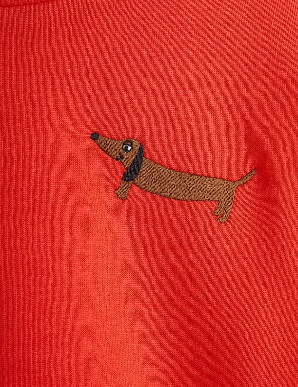 Dog Embroidered Sweatshirt