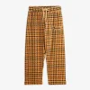 Dog Embroidered Velour Trousers