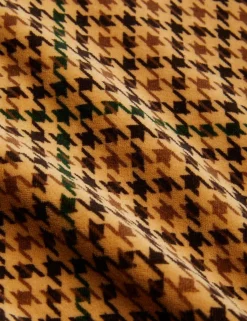 Dog Embroidered Velour Trousers