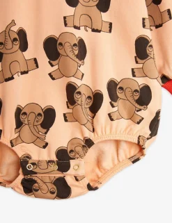 Elephants Long Sleeve Bodysuit