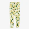 Flowers Leggings Yellow