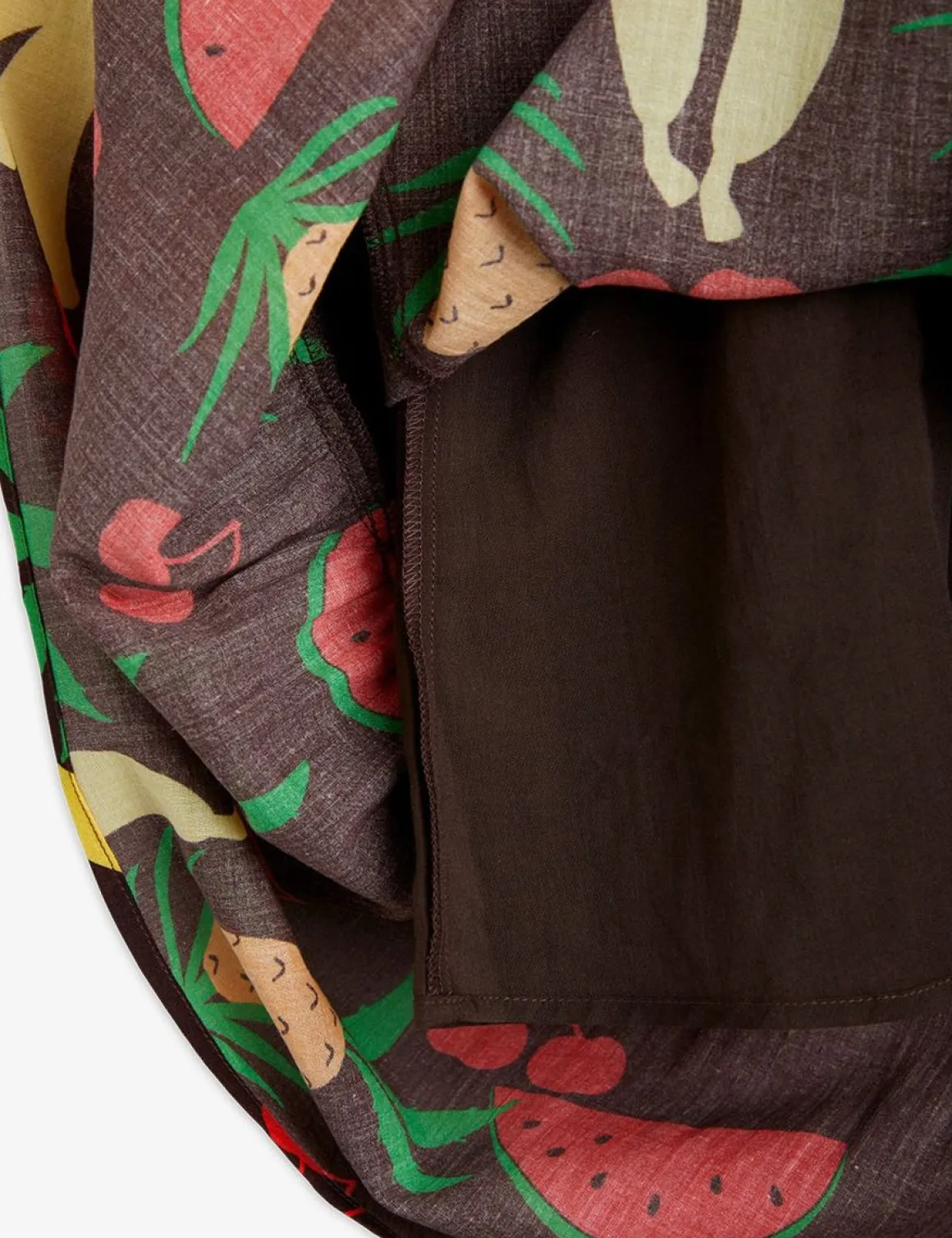 Fruits Woven Dress