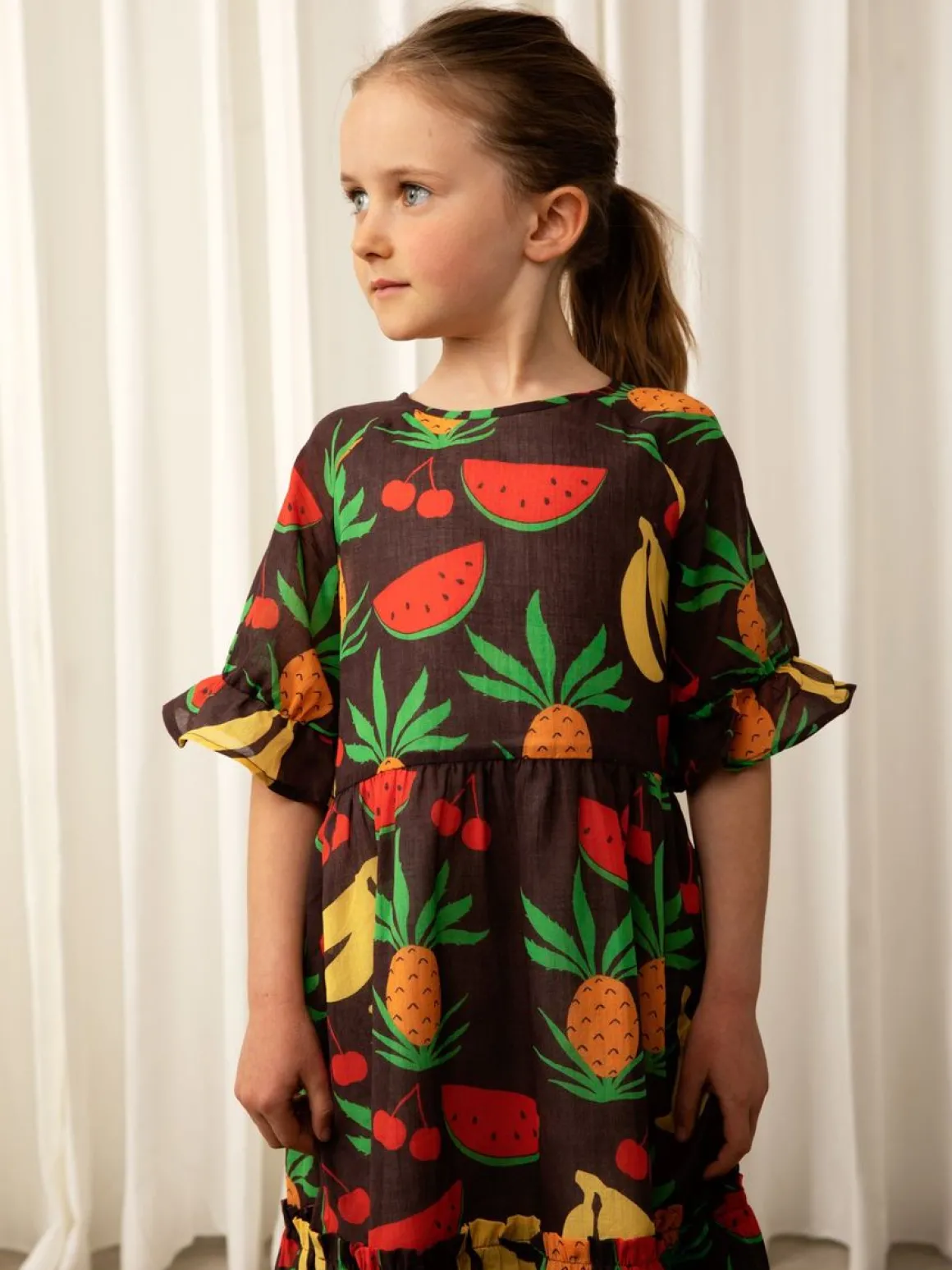 Fruits Woven Dress