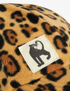 Leopard Fleece Cap