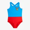 Medal Embroidered UV Swimsuit