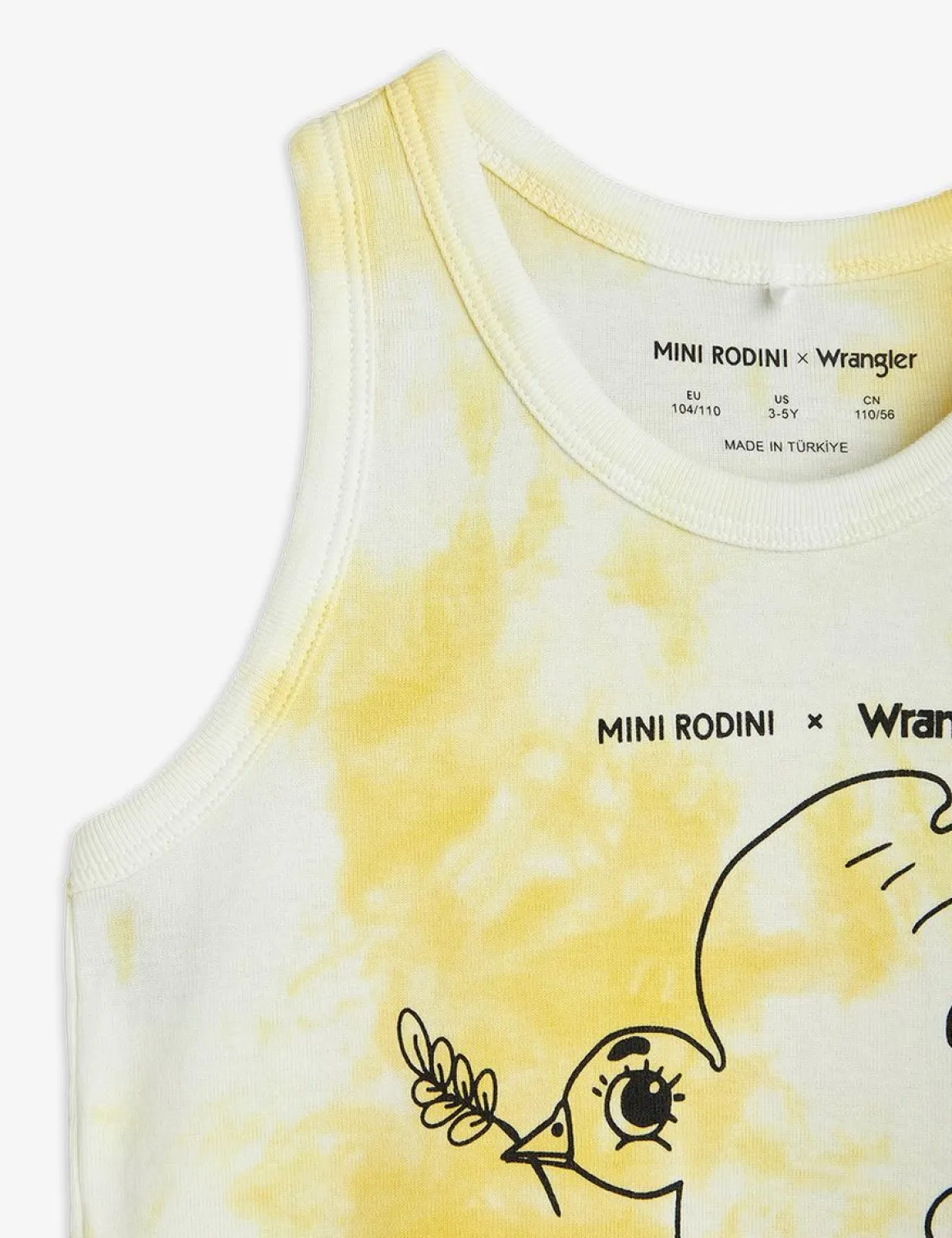 M.Rodini x Wrangler Tank Top Yellow