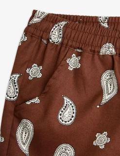 Paisley Woven Shorts