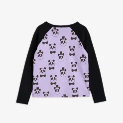Panda Raglan Long Sleeve T-shirt