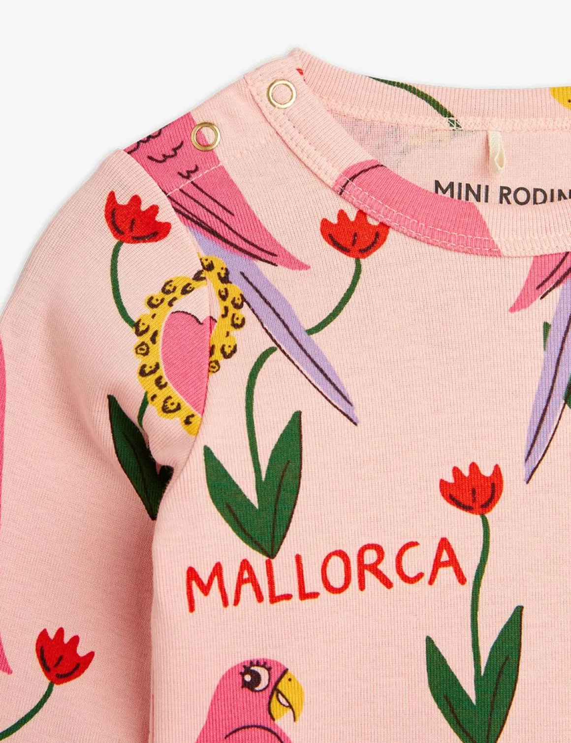 Parrots Long Sleeve Bodysuit