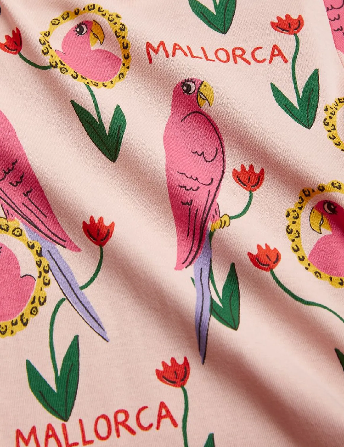 Parrots Long Sleeve Bodysuit