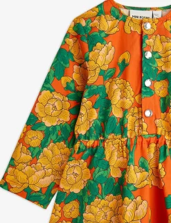 Peonies Woven Dress