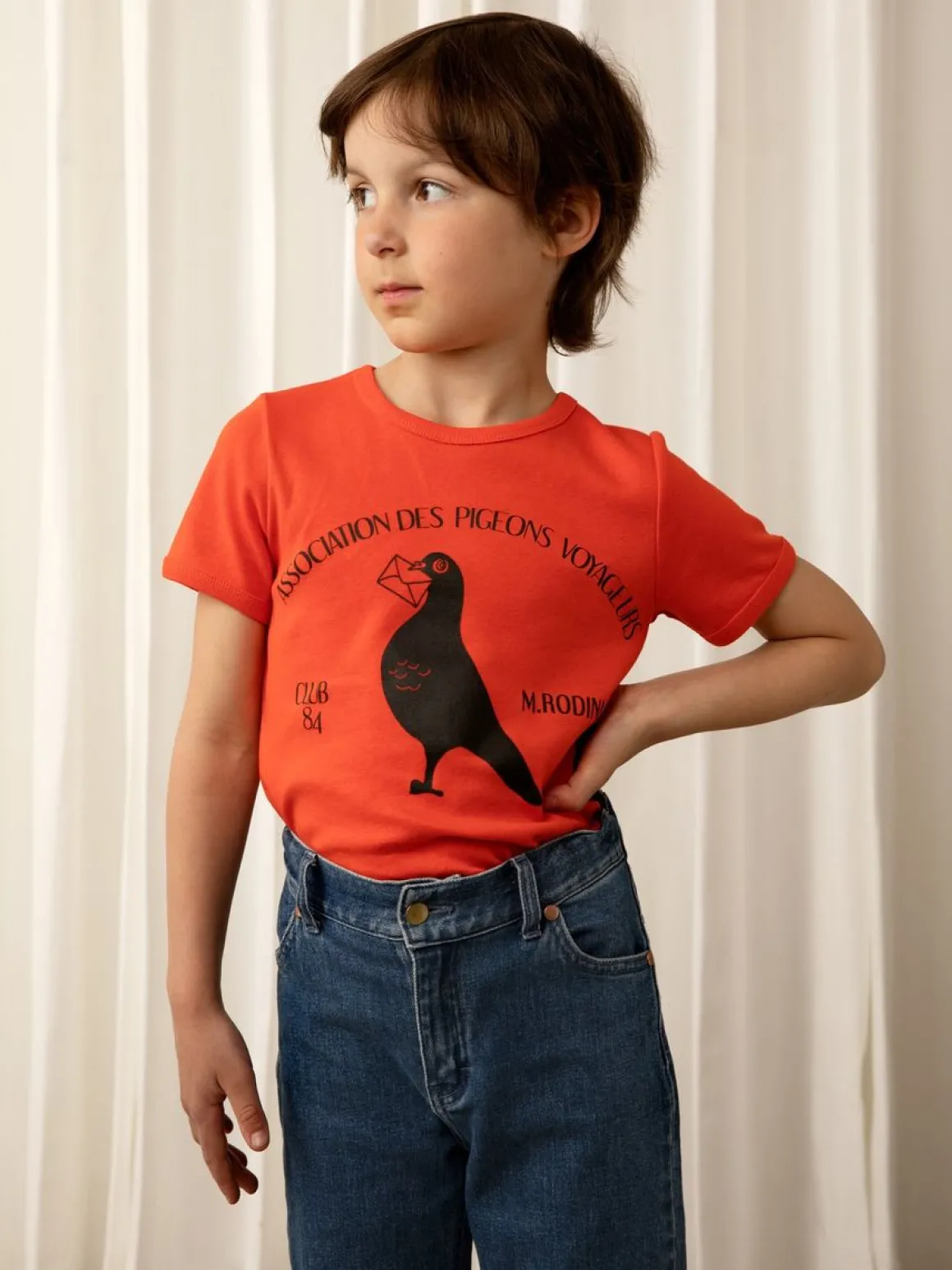 Pigeon T-Shirt Red