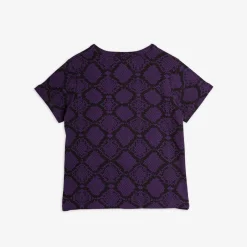 Snakeskin T-shirt Purple