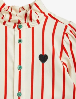 Stripe Twill Blouse