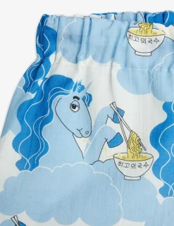 Unicorn Noodles Woven Shorts