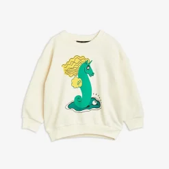 Unicorn Seahorse Sweatshirt Offwhite
