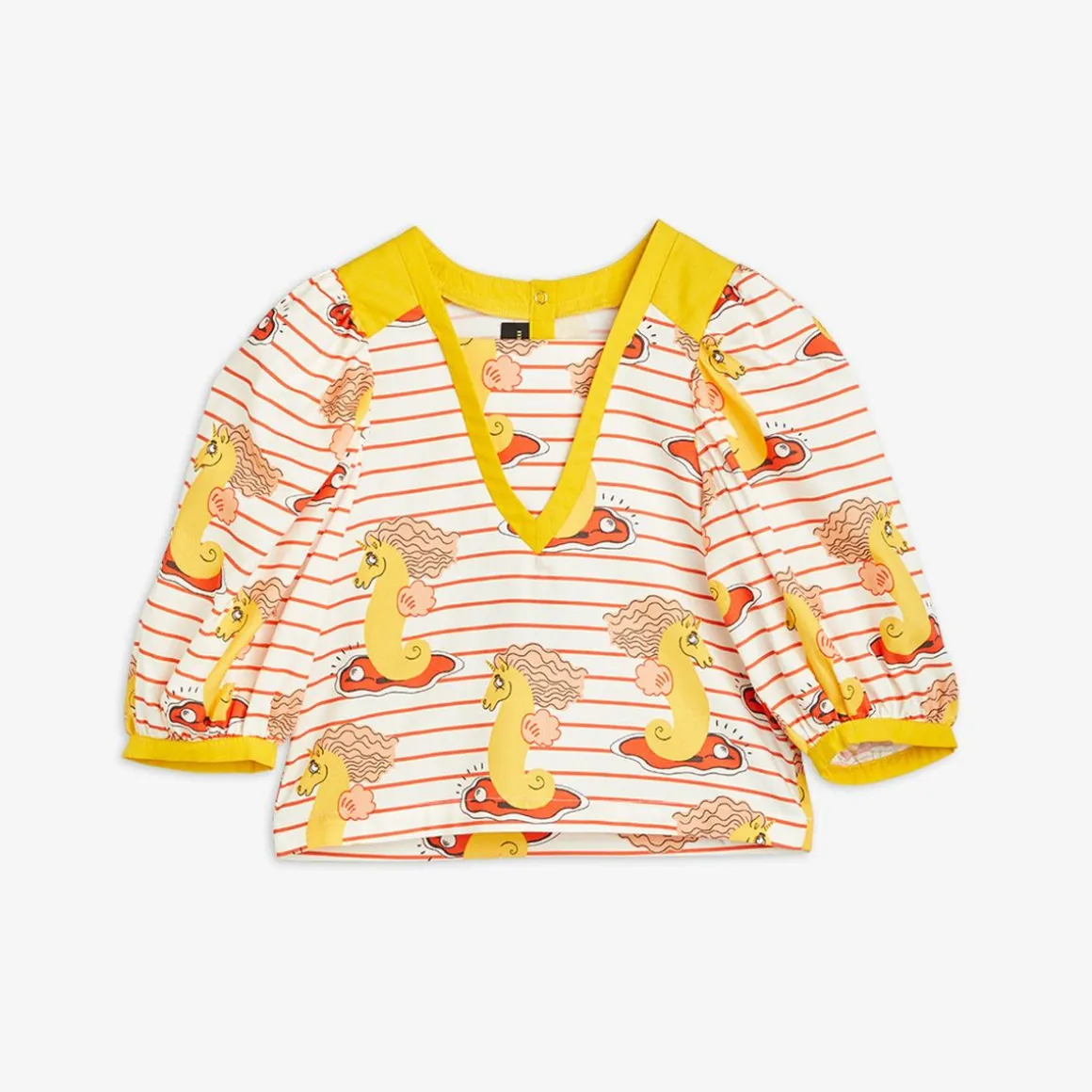 Unicorn Seahorse Woven Blouse