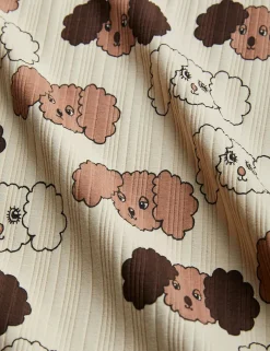 Upcycled Fluffy Dog Baby Blanket
