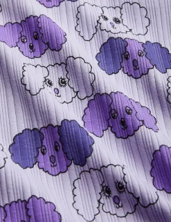 Upcycled Fluffy Dog T-Shirt