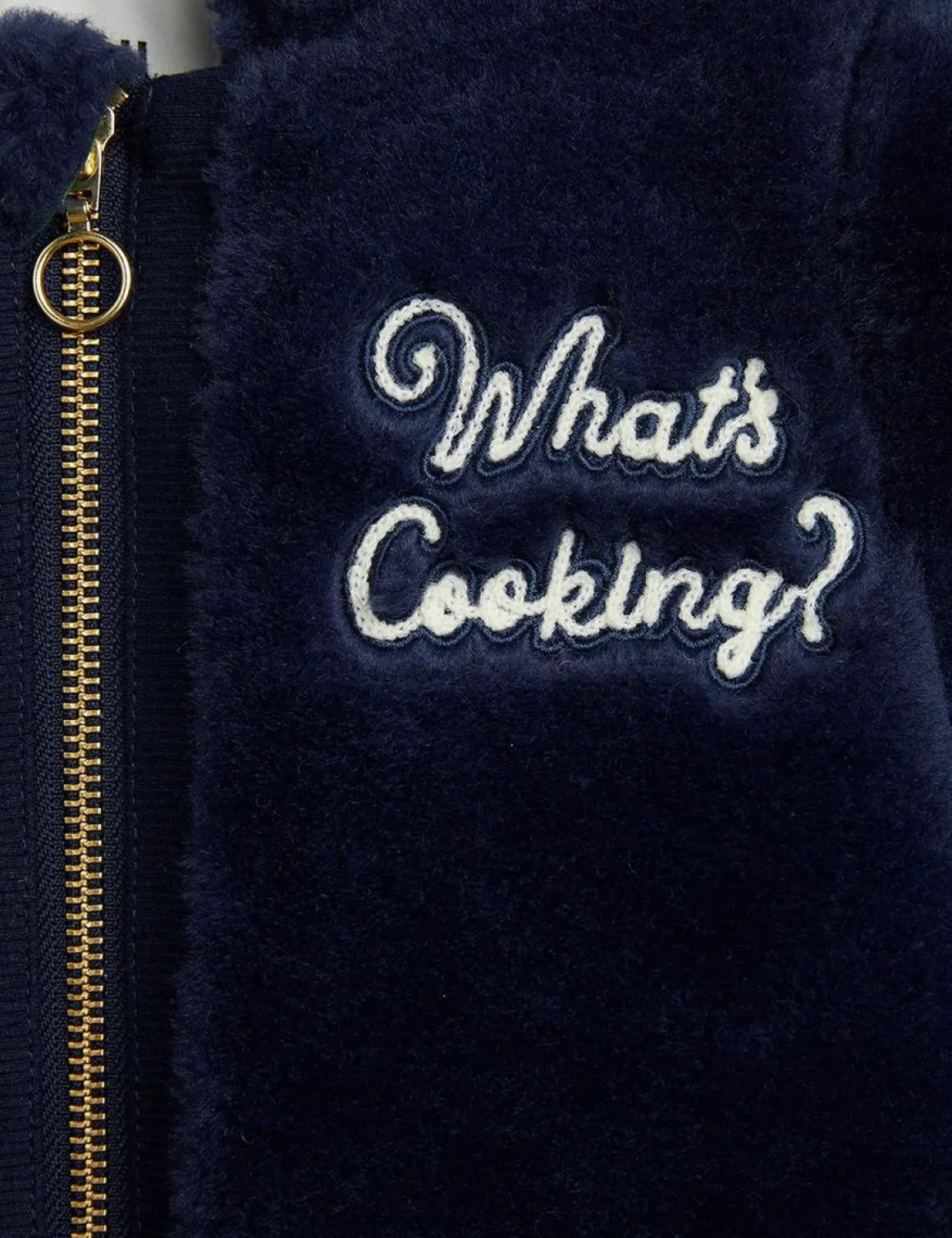 What's Cooking Faux Fur Baby Overall
